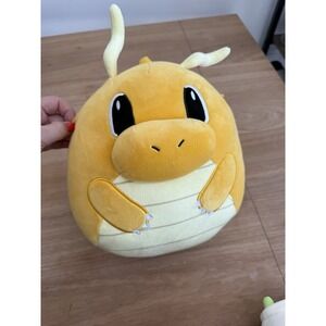 Pokemon Dragonite Plush Toy Yellow Stuffed Animal ~16" Official 2021